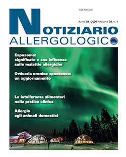 Notiziario Allergologico volume 38 n 1