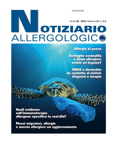 Notiziario allergologico volume 37 n.2-3